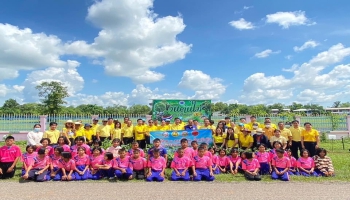 กิจกรรม วันต้นไม้ประจำปีของชาติ ณ บริเวณหน้าโรงเรียนบ้านยวด ตำบลบ้านยวด อำเภอสร้างคอม